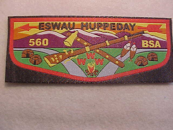 560 W? ESWAU HUPPEDAY, ORANGE BDR., WOVEN