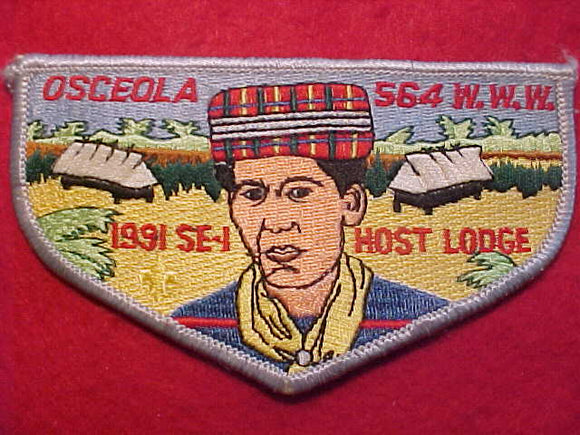 564 S10 OSCEOLA, 1991 SE-1 HOST LODGE