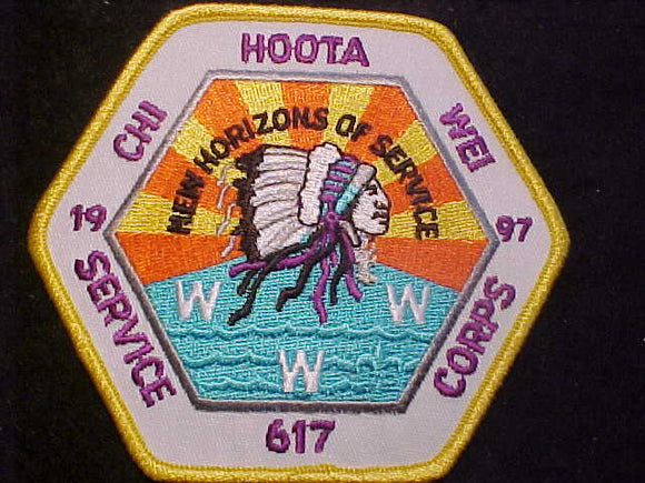 617 J3 CHI HOOTA WEI, 1997 SERVICE CORPS
