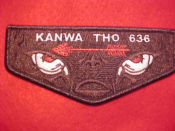 636 S? KANWA THO, BLACK GHOST, RED MYLAR ARROW