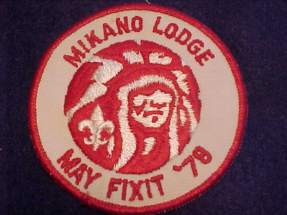 231 ER1978-1 MIKANO, 1978 MAY FIXIT