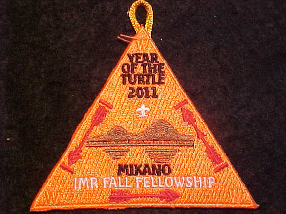 231 EX2011-? MIKANO, 2011 IMR FALL FELLOWSHIP, YEAR OF THE TURTLE