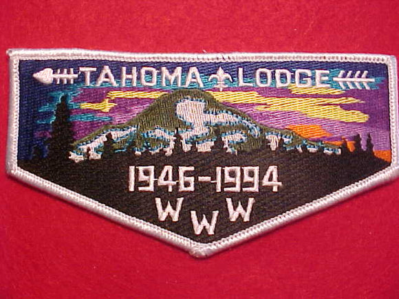 348 HS1 TAHOMA, DEATH FLAP, 1946-1994