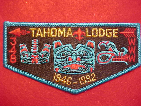 348 S21 TAHOMA, 46TH ANNIV., 1946-1992