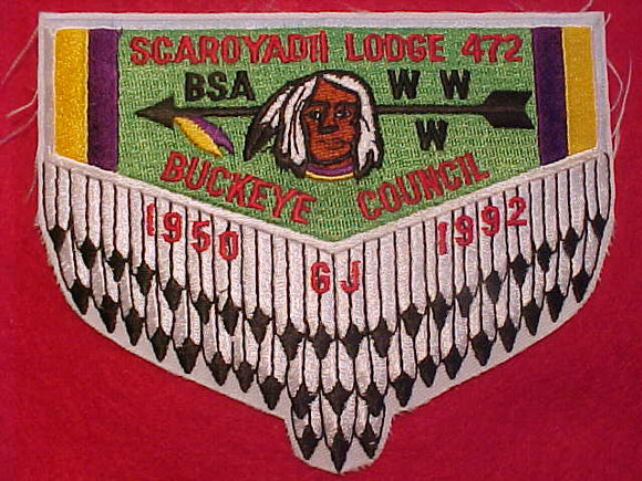 472 S17 SCARDYADII, 1950-1992, GJ, BUCKEYE COUNCIL