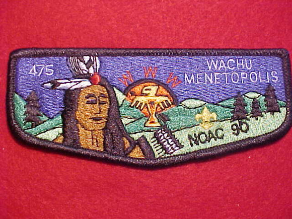 475 S13 WACHU MENETOPOLIS, NOAC '90