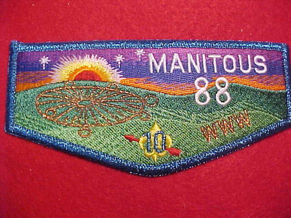 88 S21 MANITOUS, 10TH ANNIV., EXECUTIVE BOARD