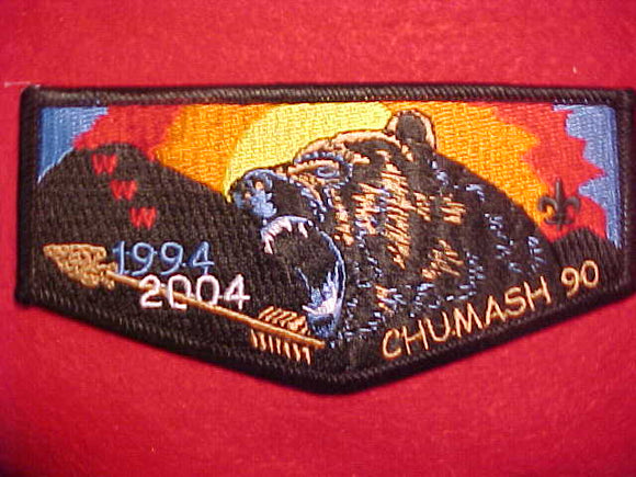 90 S8 CHUMASH, 1994-2004, 10TH ANNIV.