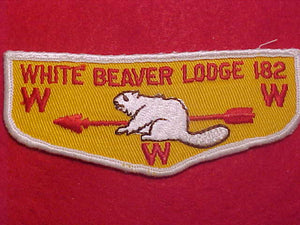 182 F5 WHITE BEAVER, USED