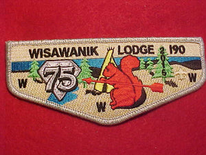 190 S? WISAWANIK, 1940-2015, 75TH ANNIV.