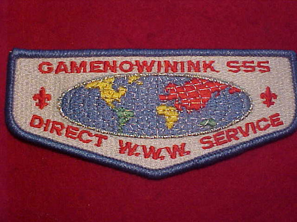 555 S3 GAMENOWININK, DIRECT SERVICE