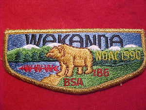 186 S14 WAKANDA, NOAC 1990