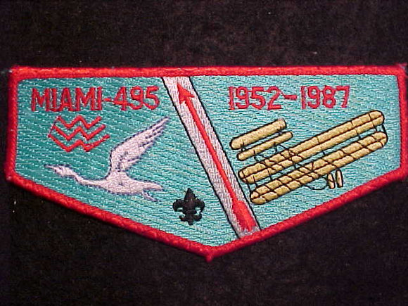 495 S9 MIAMI, 1952-1987 (35TH ANNIV.)