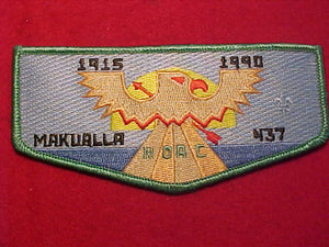 437 S5 MAKUALLA, 1990 NOAC, OA 75TH