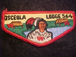 564 F1A OSCEOLA, FIRST FLAP