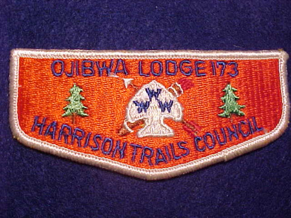 173 S1 OJIBWA, MERGED 1973, HARRISON TRAILS COUNCIL