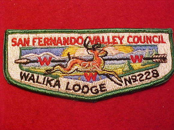 228 S5 WALIKA, 25TH ANNIV., SAN FERNANDO VALLEY COUNCIL