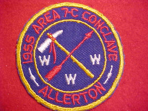 1955 AREA 7-C CONCLAVE ALLERTON