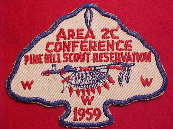 1959 AREA 2-C CONFERENCE, PINE HILL SCOUT RESV.