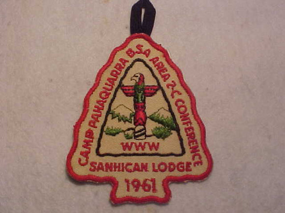 1961 AREA 2-C CONFERENCE, CAMP PAHAQUARRA, SANHICAN LODGE