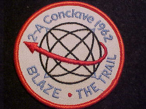 1962 AREA 2-A CONCLAVE, BLAZE THE TRAIL