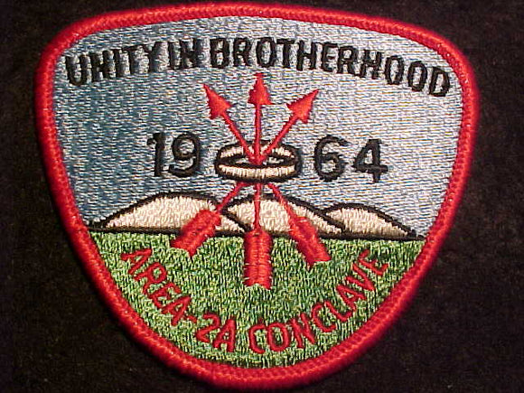 1964 AREA 2-A CONCLAVE, UNITY IN BROTHERHOOD