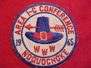 1965 AREA 1-C CONFERENCE NOQUOCHOKE