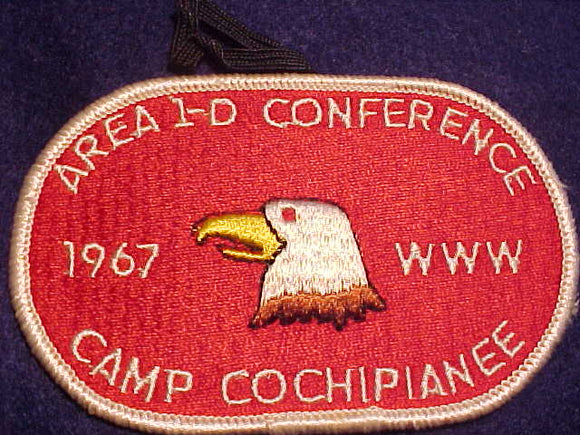 1967 AREA 1-D CONFERENCE, CAMP COCHIPIANEE