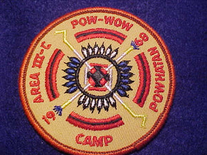 1968 AREA 3-C (III-C) POW-WOW, CAMP POWHATAN