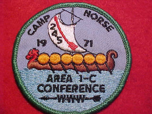 1971 AREA 1-C CONFERENCE, CAMP NORSE