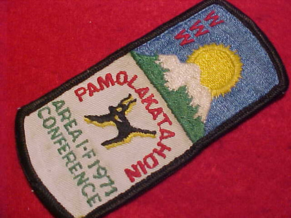 1971 AREA 1-F CONFERENCE, LODGE 211 PAMOLA, KATAHDIN AREA COUNCIL