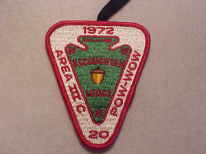 1972 AREA 3-C (III-C) POW-WOW, LODGE 463 KECOUGHTAN