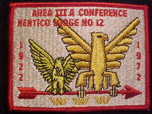 1972 AREA 3-A (III-A) CONFERENCE, LODGE 12 NENTICO