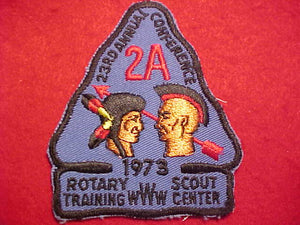 1973 AREA 2-A CONFERENCE, ROTARY SCOUT TRAINING CENTER