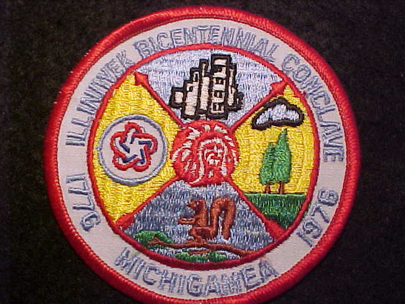 1976 EX-3A SECTION CONCLAVE, ILLINIWEK BICENTENNIAL HOST LODGE 110 MICHIGAMEA