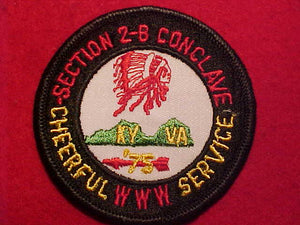 1975 SECTION SE-2B CONCLAVE