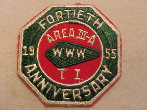 1955 AREA 3-A, FORTIETH ANNIV.