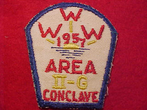 1957 AREA 2-G CONCLAVE