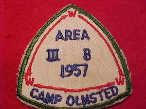 1957 AREA 3-B, CAMP OLMSTED