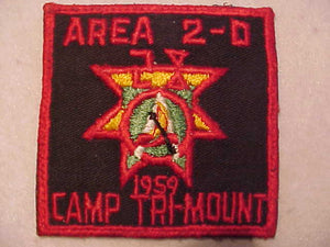 1959 AREA 2-D, CAMP TRI-MOUNT