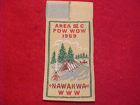 1959 AREA 3-C POW WOW, NAWAKWA