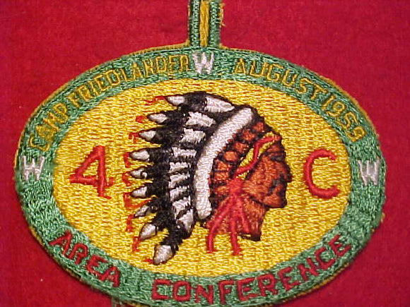 1959 AREA 4-C CONFERENCE, CAMP FRIEDLANDER