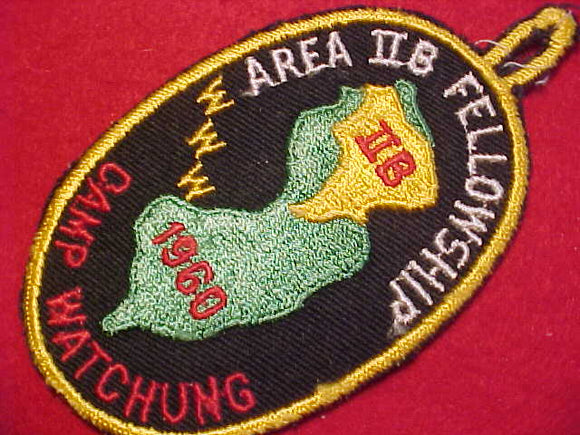 1960 AREA 2-B FELLOWSHIP, CAMP WATCHUNG