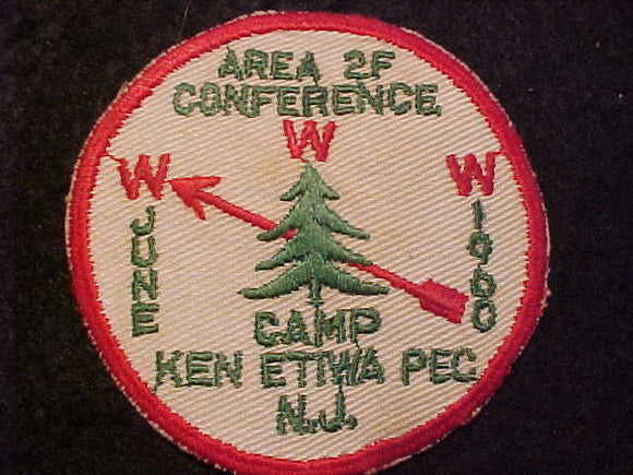 1960 AREA 2-F CONFERENCE, CAMP KEN ETIWA PEC.