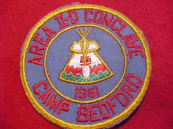 1961 AREA 2-D CONCLAVE, CAMP BEDFORD