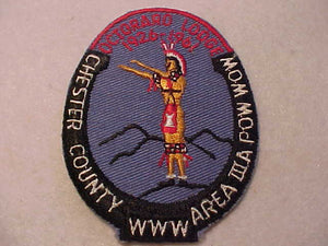 1961 AREA 3-A POW WOW, CHESTER COUNTY, OCTORARO LODGE