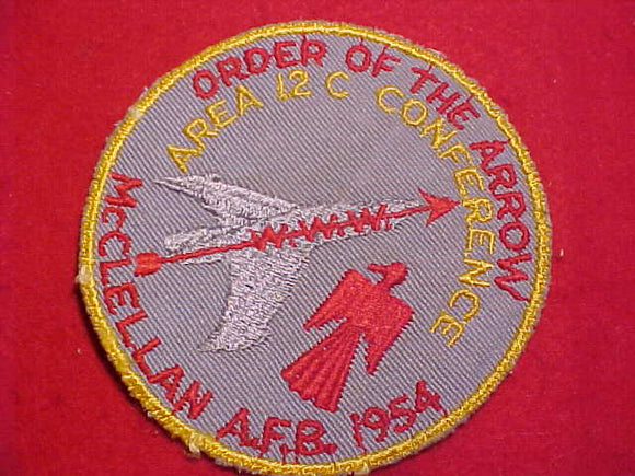 1954 AREA 12-C CONFERENCE, MCCELLAN A.F.B., USED