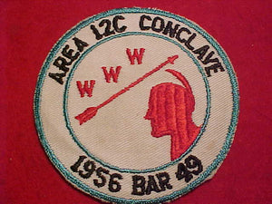 1956 AREA 12-C CONCLAVE, BAR 49