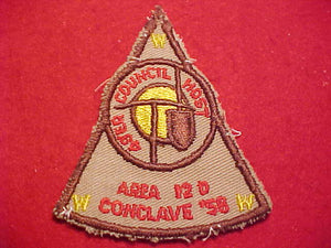 1958 AREA 12-D CONCLAVE, 49'ER COUNCIL HOST