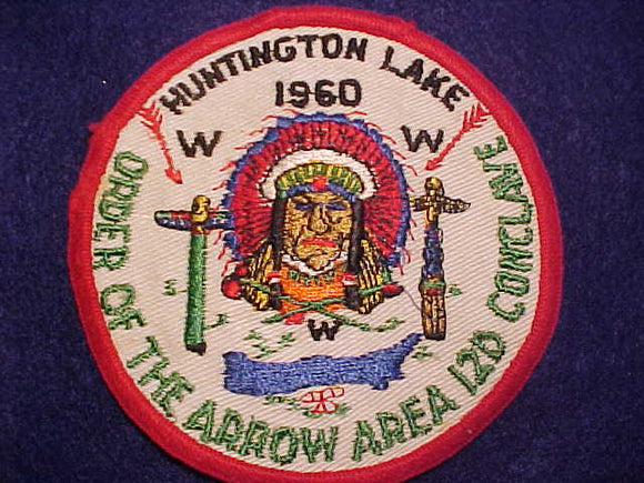 1960 AREA 12-D CONCLAVE, HUNTINGTON LAKE